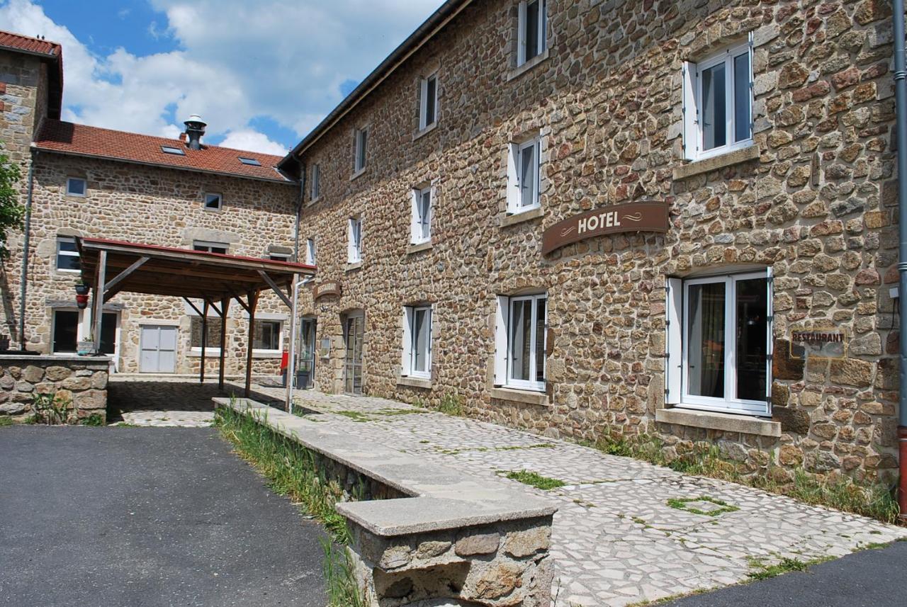 Hôtel Des Voyageurs Bellevue-la-Montagne Exterior foto